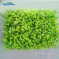 Plastic Künstliche Buchsbaum Green Grass Wall Für Innendekoration